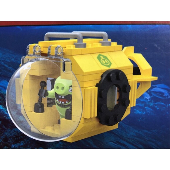 Angry Birds Building Block Set Pig Submarine 103pc EK81011 Ages 5+ - Picture 4 of 7